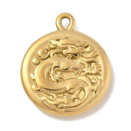 Ion Plating(IP) 304 Stainless Steel Pendants STAS-Q334-38G-1