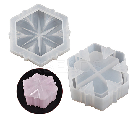 Snowflake DIY Storage Box Silicone Molds SIMO-PW0006-019-1