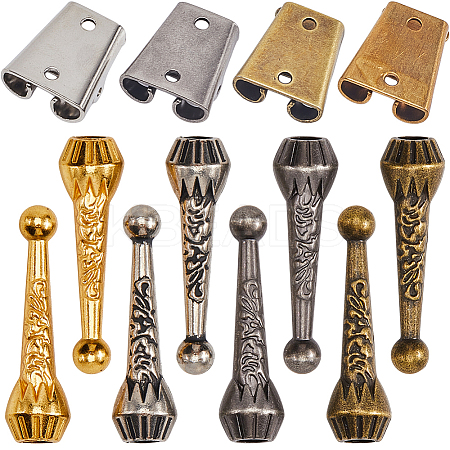 Bolo Tie Clasps Sets FIND-GF0007-27B-1