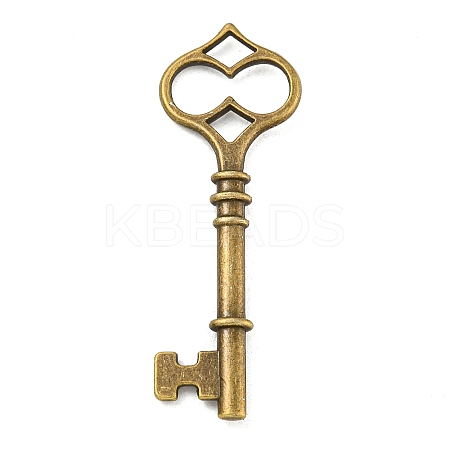 Tibetan Style Alloy Big Pendants TIBEP-4919-AB-NR-1