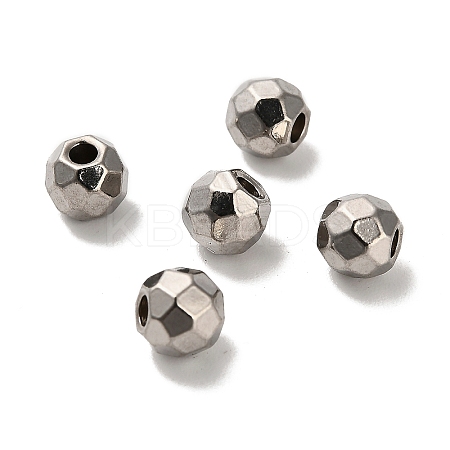 304 Stainless Steel Beads STAS-S167-02D-P-1