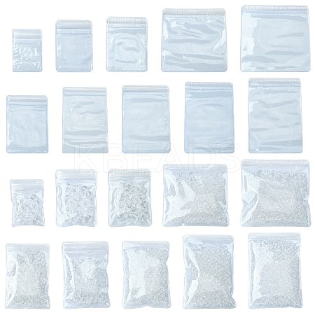40Pcs 10 Styles PVC Anti Oxidation Resealable Bags AJEW-FS0001-40B-1