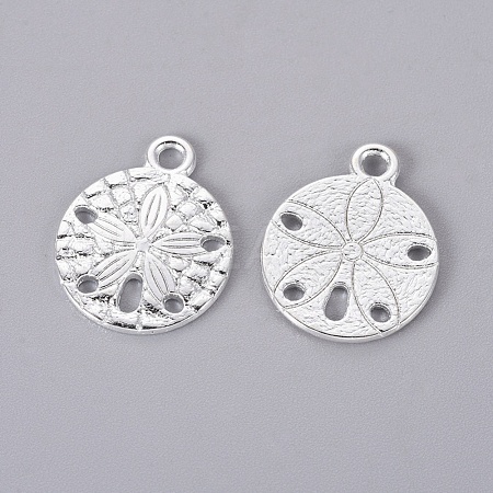 Tibetan Style Alloy Pendants TIBEP-GC017-S-RS-1
