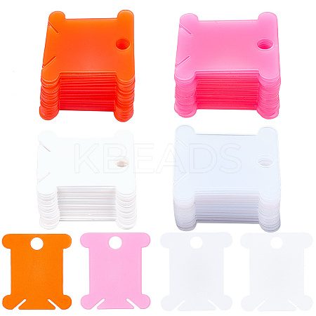 120Pcs 4 Colors Plastic Thread Winding Boards TOOL-CY0001-02-1