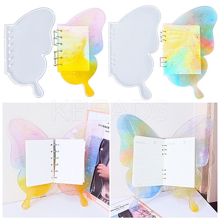 Butterfly Binder Cover DIY Silhouette Silicone Molds LS-SIMO-H018-08-1