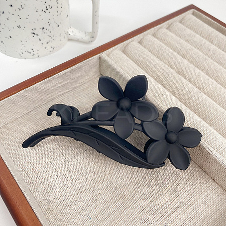 Flower Plastic Large Claw Hair Clips PW-WGFF26F-03-1