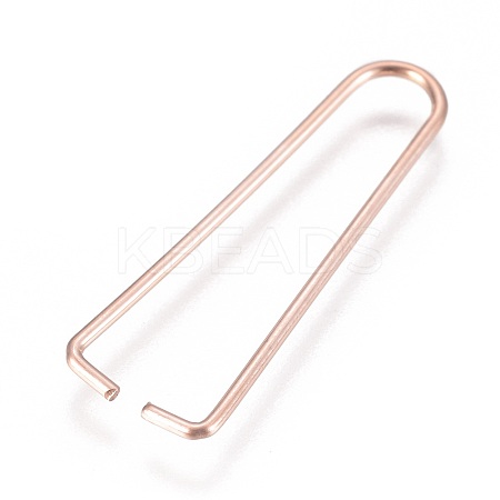 PVD Vacuum Plating 304 Stainless Steel Ice Pick Pinch Bails X-STAS-K189-A04-S-1