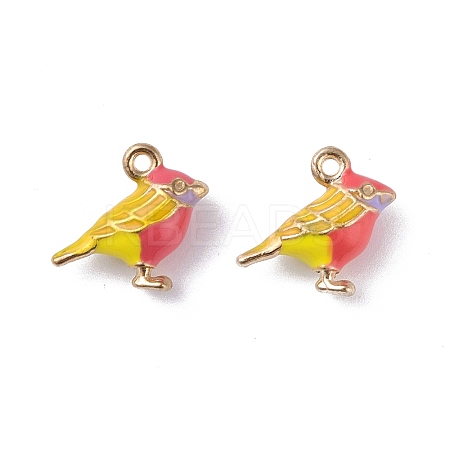 Alloy Enamel Pendants LS-ENAM-R149-08C-G-1