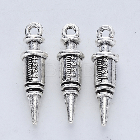 Tibetan Style Alloy Pendants TIBE-R316-096AS-RS-1