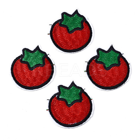 Computerized Embroidery Cloth Iron On/Sew On Patches AJEW-T005-08-1