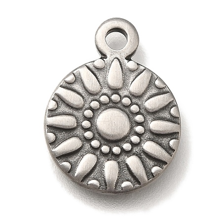 304 Stainless Steel Pendants STAS-S148-13P-1