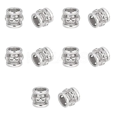 Unicraftale 10Pcs 304 Stainless Steel Beads STAS-UN0039-90-1