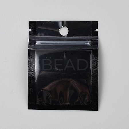 Rectangle Plastic Yin-Yang Resealable Packaging Bags ABAG-U004-01-1