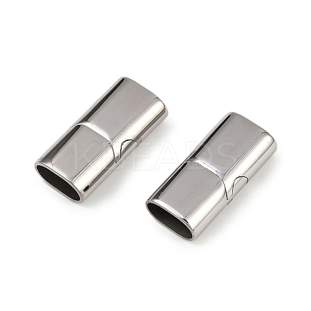 304 Stainless Steel Watch Band Clasps Hand Polished STAS-C127-11P-1