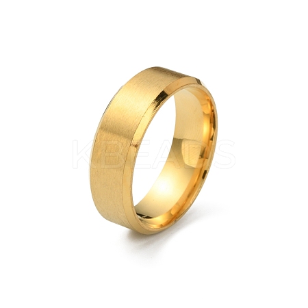 201 Stainless Steel Plain Band Ring for Men Women RJEW-WH0010-06H-MG-1