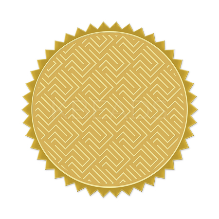 Self Adhesive Gold Foil Embossed Stickers DIY-WH0211-026-1