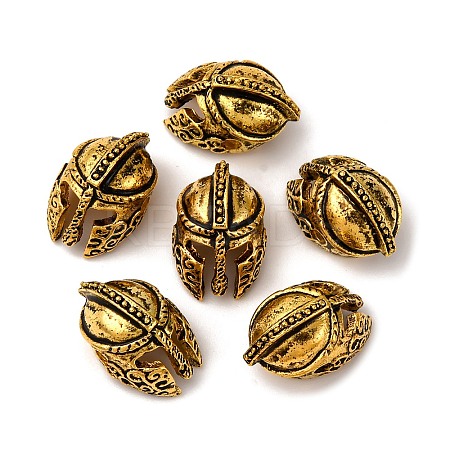 Tibetan Style Alloy Beads PALLOY-E420-AG-1