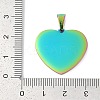 Ion Plating(IP) 304 Stainless Steel Stamping Blank Tag Pendants STAS-I311-04A-RC-3