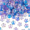 180Pcs Acrylic Bead Caps OACR-PA0001-37C-1