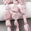 Natural Pink Opal Beads Strands G-D098-C04-1
