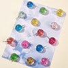 20Pcs 10 Colors Transparent Glass Pendants GLAA-SZ0001-71-7