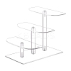 3-Tier Acrylic Action Figure Display Riser Stands ODIS-WH0026-30-1