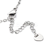 Tarnish Resistant 201 Stainless Steel Link Bracelets with Cable Chains BJEW-P297-01P-A-3