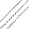 304 Stainless Steel Cable Chains CHS-M009-12P-02-1