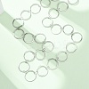 304 Stainless Steel 14MM Ring Link Chain Necklaces NJEW-P343-01D-P-2
