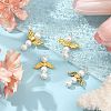 Shell Pearl Pendants PALLOY-JF02943-2