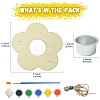 2 Sets Flower DIY Wooden Bird Feeder DIY-CJ0002-55-2
