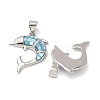Brass Enamel Pendants KK-H534-01C-P-2