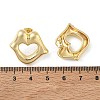 Brass Stud Earrings for Women KK-CBAD851-09G-5