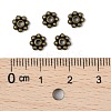 Tibetan Style Alloy Beads Daisy Spacer Beads LF1249Y-01AB-RS-3