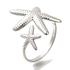 304 Stainless Steel Cuff Rings RJEW-Z074-13P-1