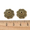 Tibetan Style Alloy Bead Caps TIBE-P003-81A-AB-2