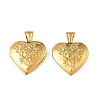 316 Stainless Steel Locket Pendants STAS-K321-13G-1