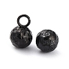 304 Stainless Steel Charms Ion Plating(IP) LS-X-STAS-O147-03A-EB-3