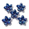 AB Color Plated Acrylic Beads OACR-G034-01C-1