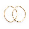 201 Stainless Steel Hoop Earrings EJEW-A052-15B-G-1
