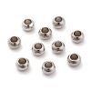 Tarnish Resistant 304 Stainless Steel Rondelle Beads X-STAS-I020-14-1