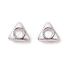 Alloy Triangular Beads FIND-B029-02S-1