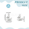 90Pcs Tibetan Style Alloy Pendants FIND-ME0002-46-2