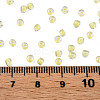 Glow in the Dark Luminous Transparent 8/0 Glass Seed Beads SEED-YWC0001-01G-4