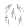 SHEGRACE Brass Micro Pave Cubic Zirconia Peg Bails Pin Pendants XGRQ5F599-815P-1