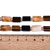 Natural Mixed Obsidian & Citrine & Tiger Eye Strands G-Q614-01A-05-5