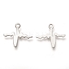 201 Stainless Steel Charms STAS-C017-02P-2