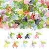 50Pcs Transparent Acrylic Pendants PALLOY-FS00043-02-1