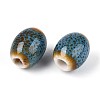 Handmade Porcelain Ceramic Beads PORC-T134-02C-2
