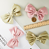 4Pcs 2 Colors Polyester Bowknot Shoe Decorations FIND-GF0005-01-3